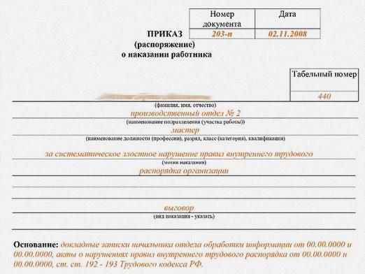 Hogyan büntetni egy alkalmazottat?